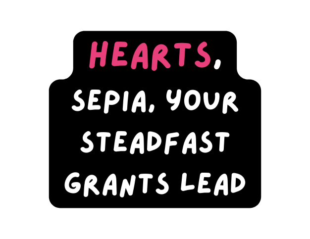 hearts Sepia your steadfast grants lead